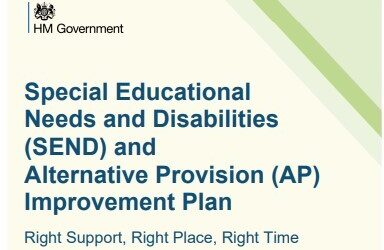 SEND and alternative provision improvement plan: right support, right place, right time